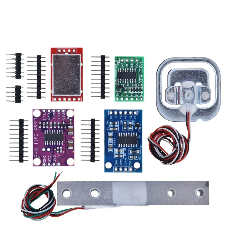 Wägezelle 1KG 5KG 10KG 20KG HX711 AD Modul Gewichtssensor Elektronische Waage Aluminiumlegierung Wägedrucksensor für Arduino – Detail 26