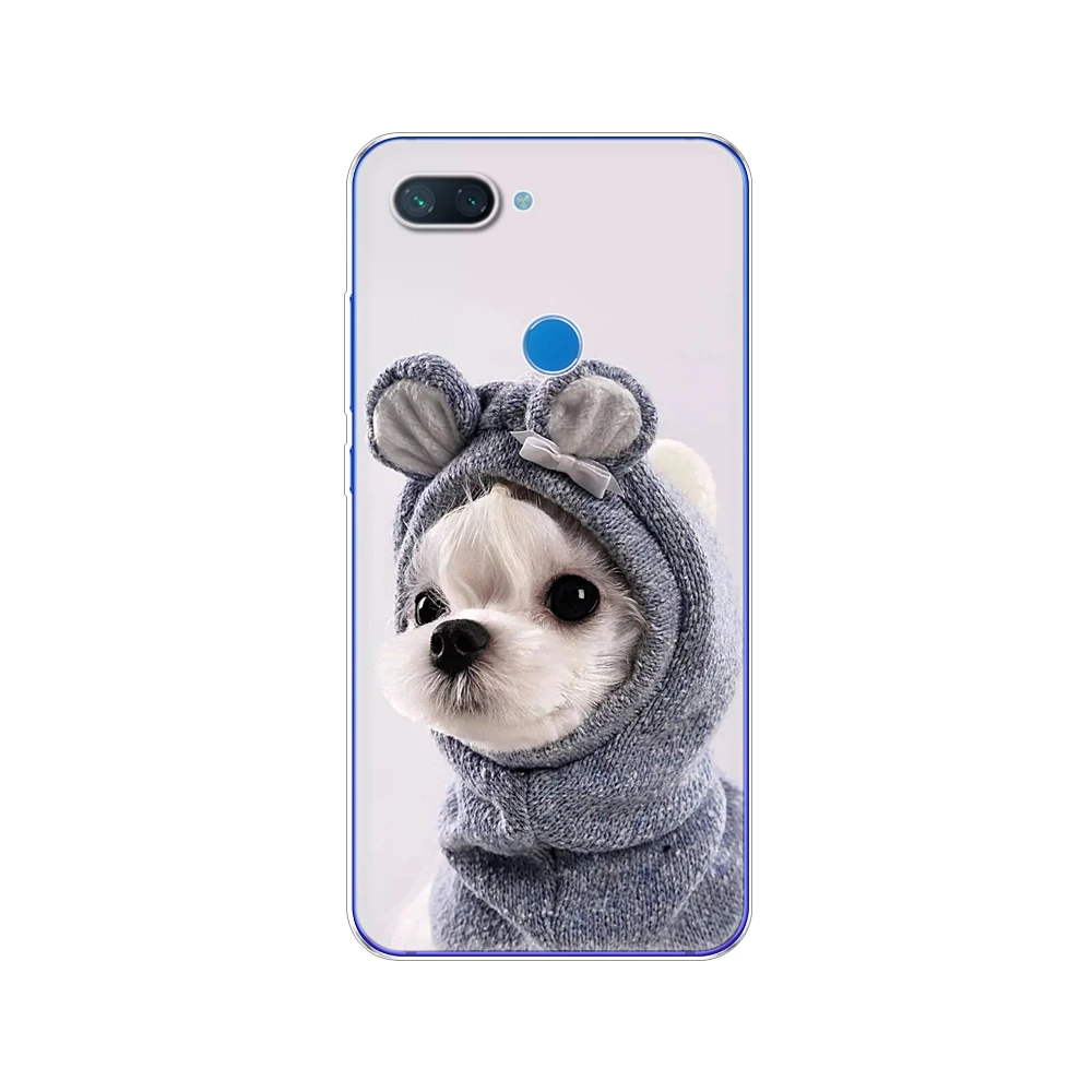 xiaomi leather case hard Ốp Lưng Dẻo Silicone Xiaomi Mi 8 LITE 6.26 Inch Clear TPU Mềm Điện Thoại Cho Xiaomi Mi 8 Lite Lưng bao Da Dành Cho Xiaomi Mi8 Coque Capa phone cases for xiaomi Cases For Xiaomi