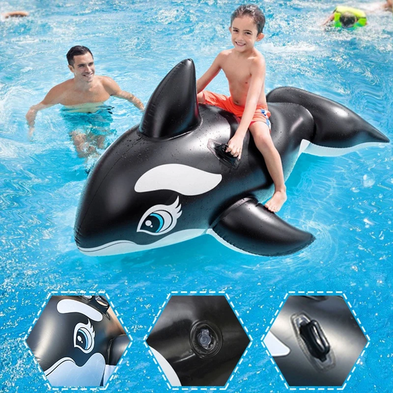 inflatable whale ride