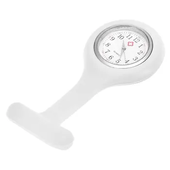 

1Pcs Mini Portable Silicone Doctor Nurses Pocket Fob Watch Multiple Colors Brooch Pin Pendant 5 Colors#2