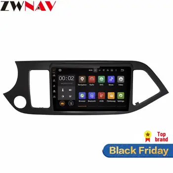

Android 8.0 Car multimedia player Head unit For KIA PICANTO MORNING 2011 - 2016 Car GPS Navigation Radio stereo Octa Core no dvd
