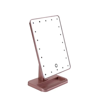 

Bluetooth makeup mirror can talk and listen to music. LED makeup mirror with 10-fold magnification intelligent light supplement