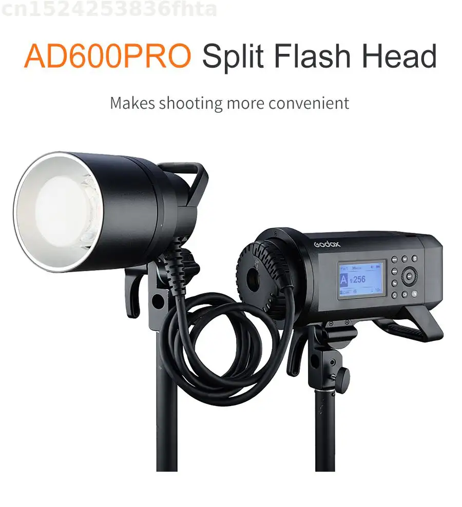 Godox H600P Hand-Held Extension Extra Head Bowens Mount for AD600Pro AD600 Pro TTL HSS Flash Strobe | Электроника