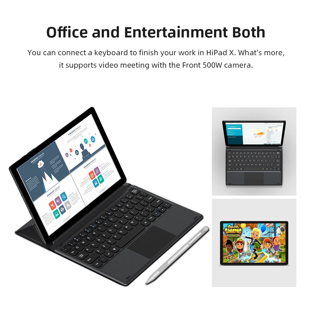 CHUWI HiPad X 10.1 inch 1920x1200 Screen MTK Octa Core Android 10 OS 4GB RAM 128G ROM Phone Call Tablets 7000mAh