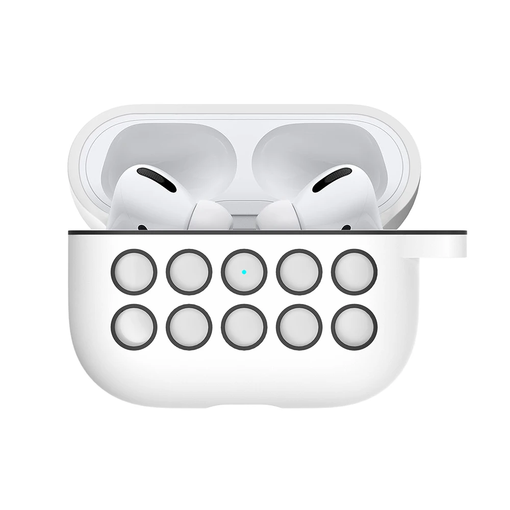 Пищевой силиконовый чехол защитный для Apple Airpods pro мягкий наушников Pro s|Аксессуары