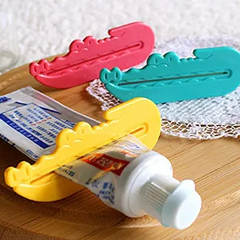 

Crocodile Shape Toothpaste Clip Toothpaste Squeezer 3 Pieces Mustard Clip Practical Multifunctional Clip