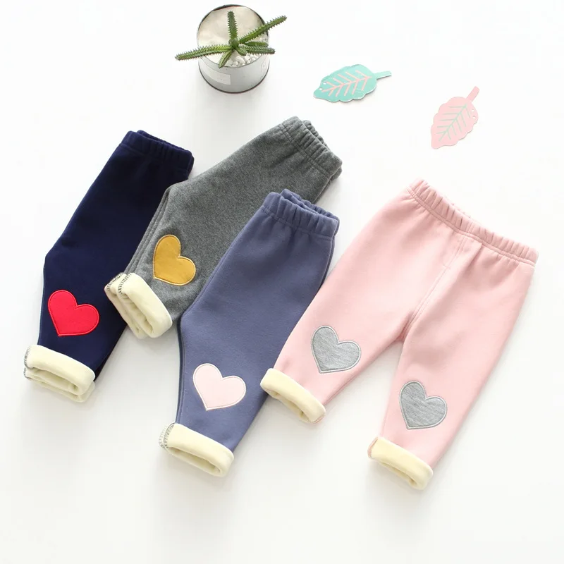 Winter Children New Style Brushed And Thick Double File Large Harem Pants Crawler Manufacturers CHILDREN'S Cotton Trousers