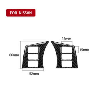 

For Nissan 350Z 2006-2009 Steering Wheel Trim Replacement UV-resistant