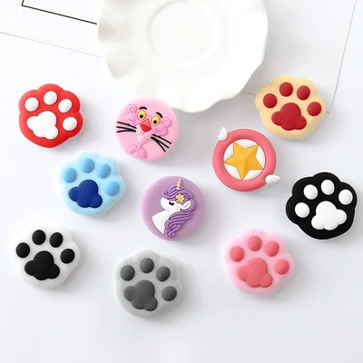 

Universal socket phone Stand bracket airbag Expanding Stand stretch grip phone Holder Finger Cute cartoon stand car phone Holder