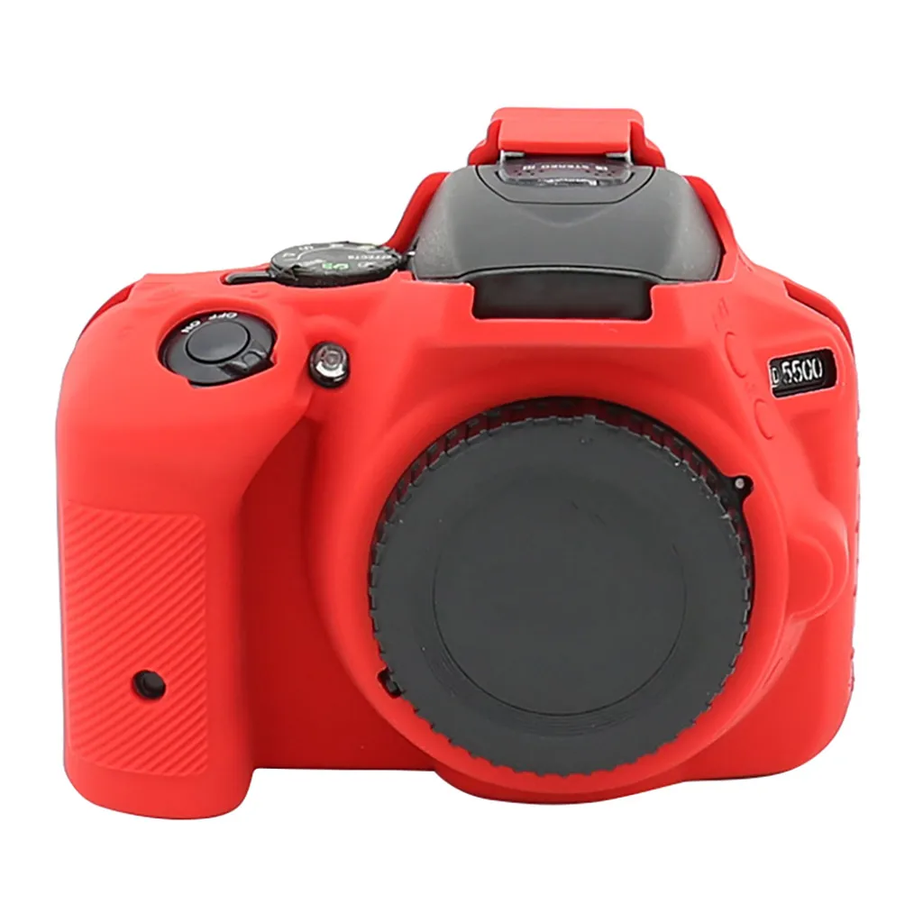 EPULA чехол для камеры Nikon D5500/D5600 практичный мягкий, силиконовый, прочный и моющийся защитный чехол