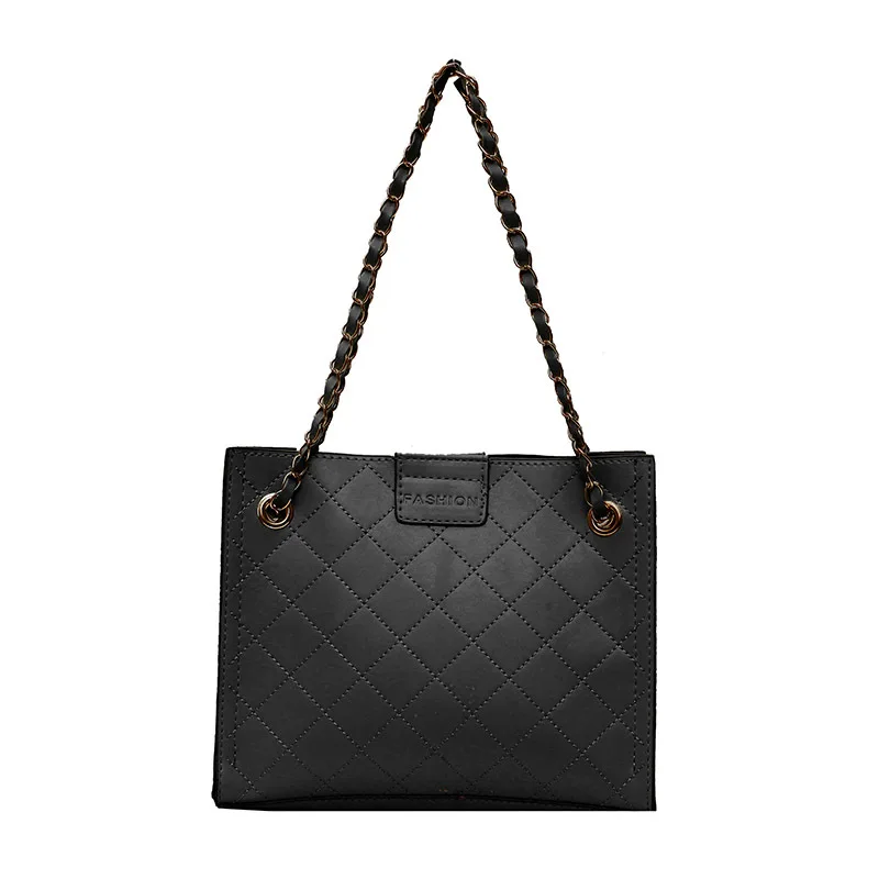 double chain shoulder bag