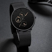 

2021 Jewelry Gifts Simple Alloy Mesh Belt Quartz Watches Casual Watch