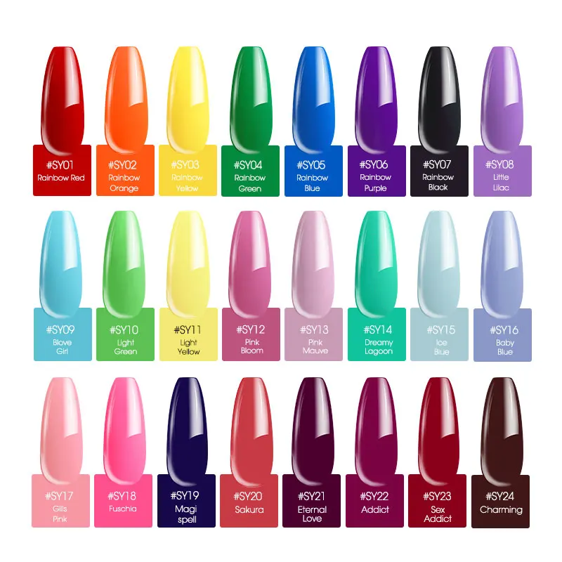 SAVILAND 15g 30g Color Quick Poly Gel Finger Extension Soak Off UV Camouflage Builder Poly Gel Hard