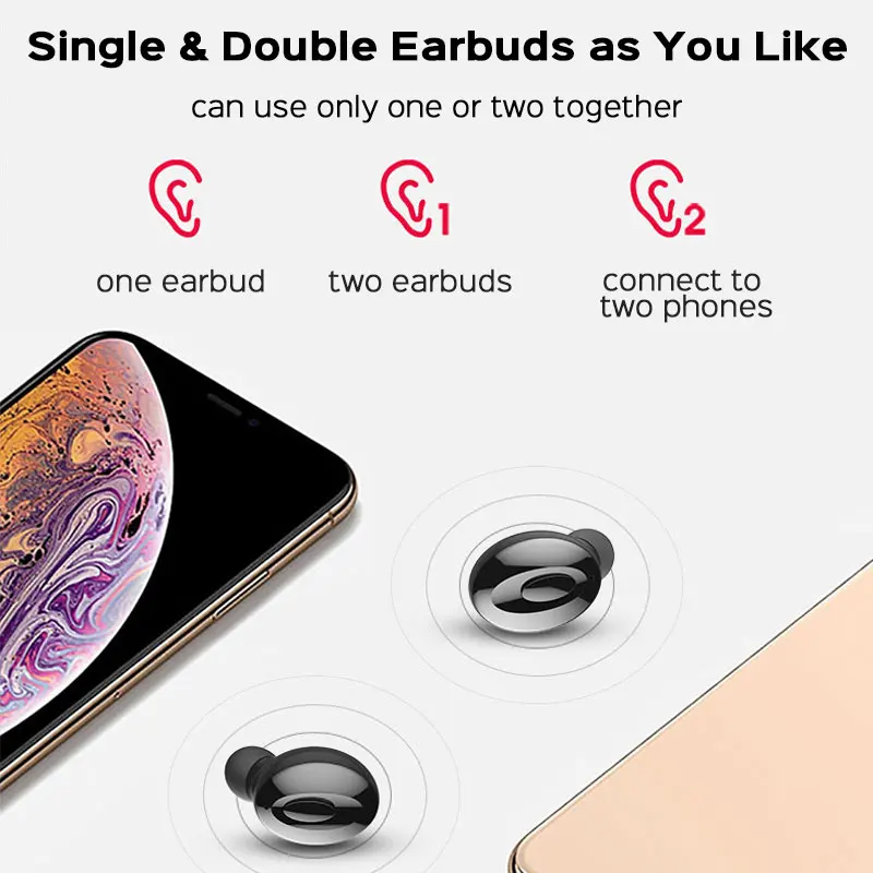TWS Earbuds Wireless Bluetooth 5 0 Earphones Sport Headphone Hifi Stereo Headset For Xiaomi mi 9 For iphone X 7 redmi k20 pro