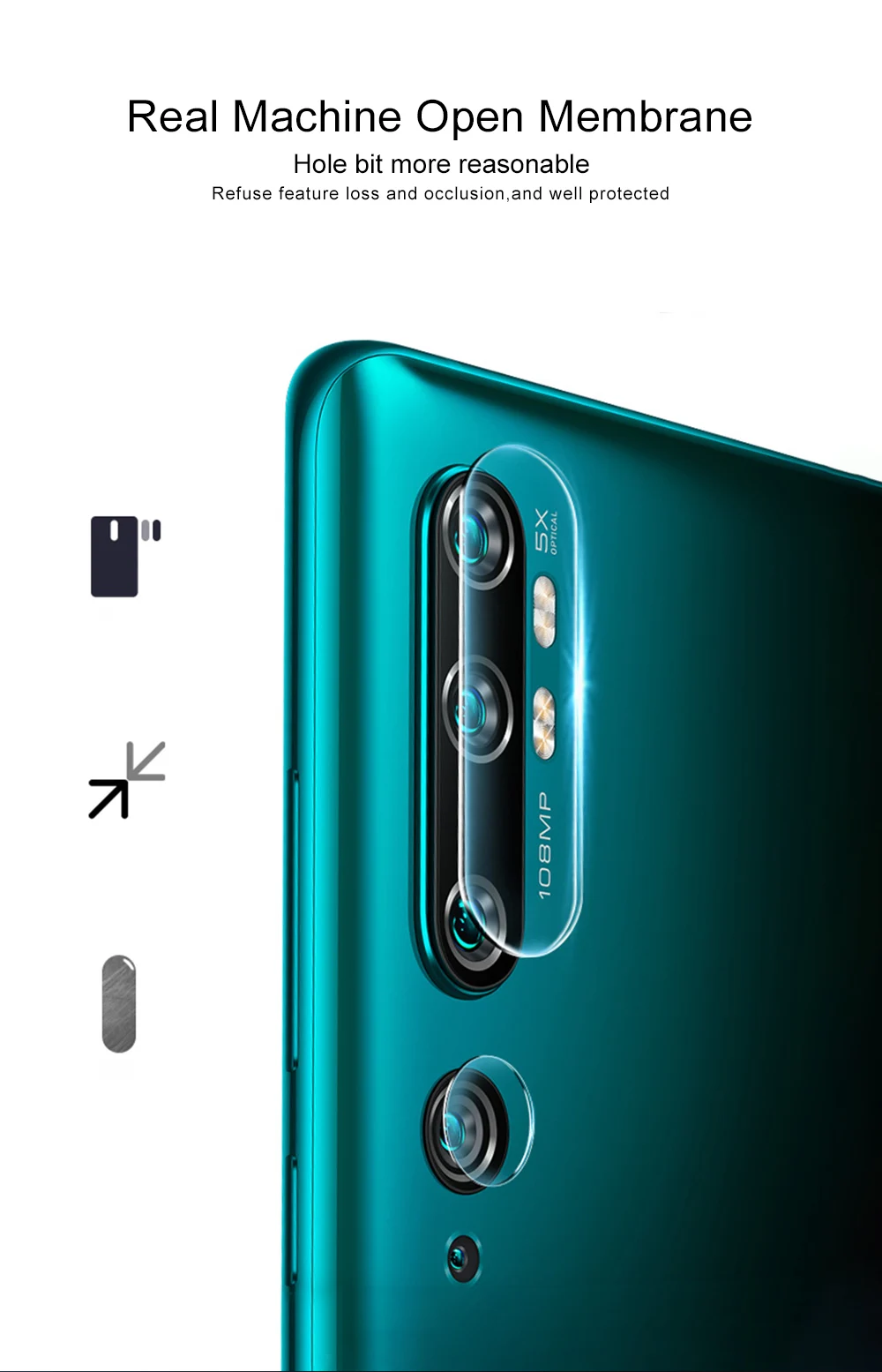 2 шт. объектив камеры закаленное стекло для Xiaomi Mi Note 10 Pro задняя камера объектив Защита экрана для Xiaomi Mi CC9 защитная пленка