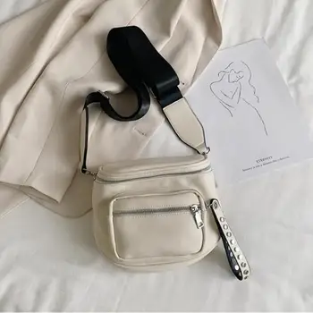 

Ainyfu Solid Color Pu Leather Crossbody Bags For Women 2020 Shoulder Messenger Handbags Female Fashion Mini Travel Purses D147