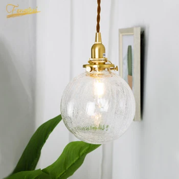 

Nordic LED Pendant Lamp Lighting Modern Glass Art Pendant Lights Dining Room Bedroom Hotel Attic Hanginglamp Indoor Installation