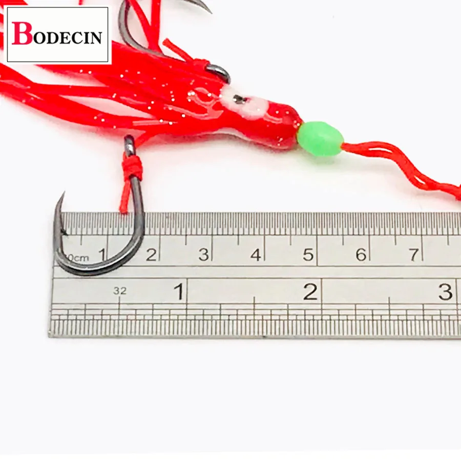 Троллинг Кальмар юбки 13 см мягкие приманки на осьминогов Easy Shiner от морские