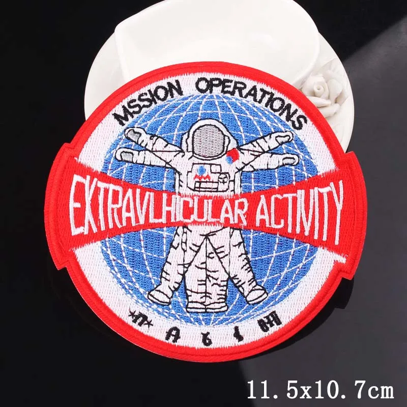 Патч в виде самолета железа на патчи для одежды астронавт нашивки значки вышивка аппликация на одежду полосы наклейки аксессуар - Цвет: PE2629CT