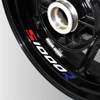 

New Motorcycle Styling Wheel Tire logo creative rim inner side decals Decorative sticker suitable FOR BMW S1000R s1000r