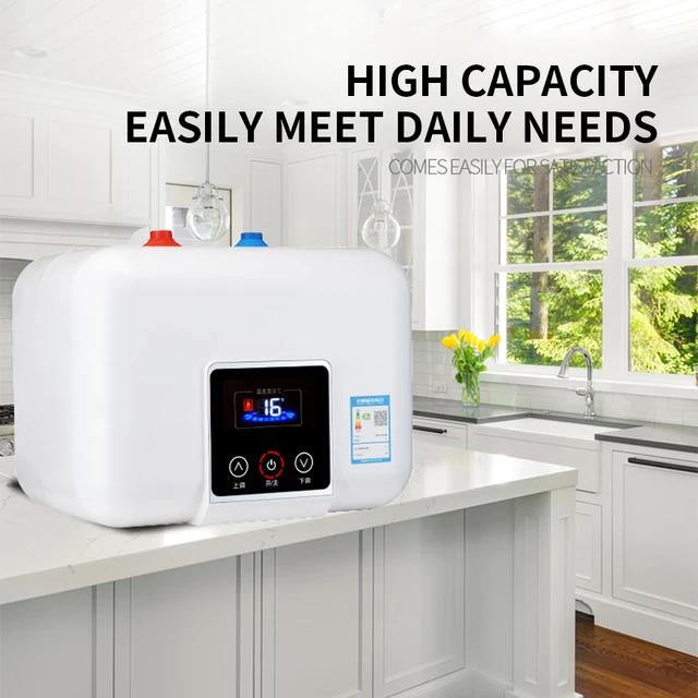 12L Small Kitchen Treasure Water Storage Type Quick-Heating Kitchen  Electric Water Heater Small Household Kitchen Treasure Upper - AliExpress