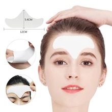 Autocollant Anti-rides pour le visage, 10 pièces, masque de Lifting Anti-âge, Patch de soins pour la peau, coton