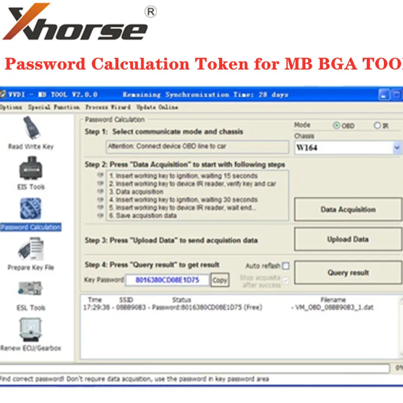 Xhorse VVDI2 BAG MB TOOL for BENZ Password Calculation Token | Автомобили и мотоциклы