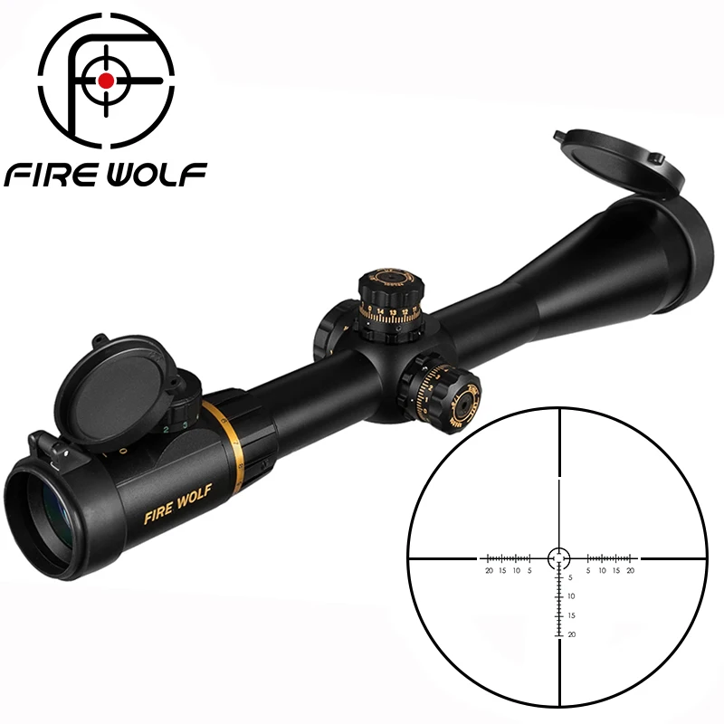 Прицел FIRE WOLF 5 15X50 SF для охотничьей оптики тактический прицел страйкбола