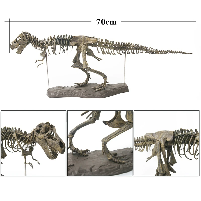 Большой динозавр Fossil Skull модель животного игрушки тираннозавр рекс собрать скелет модель предметы интерьера украшения