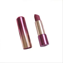 10/30/50PCS 12.1MM High-end Purple&Gold Empty Cosmetic Balm Tube Container Makeup Tool Gradient Purple Gold Lipstick Press Tubes