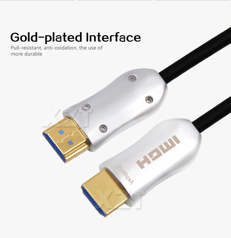 HDMI кабель 4K HDMI к HDMI версии 2,0 позолоченный волоконно-оптический 3D видео кабель шнур для PS3/4 игр тв проектор удлинитель