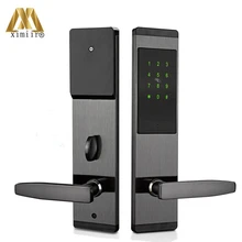 Electric Door Lock Digital Touch Screen Keypad Code Home Security Door Lock With MF Card Smart Door Access Control XM-2022