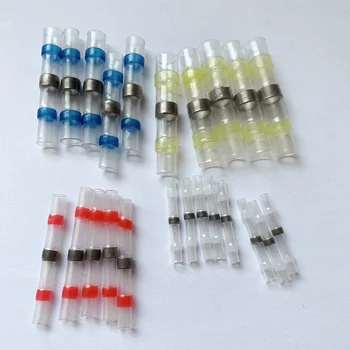 

5pcs waterproof sealed heat shrinkable welding wire connector shrinkable solder sleeve heat shrinkable tube assembly clamp joint