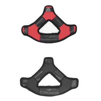 

2Pcs Head Strap Pad Gravity Pressure Reducing for Oculus Quest Headset Accessories(Black+Red)