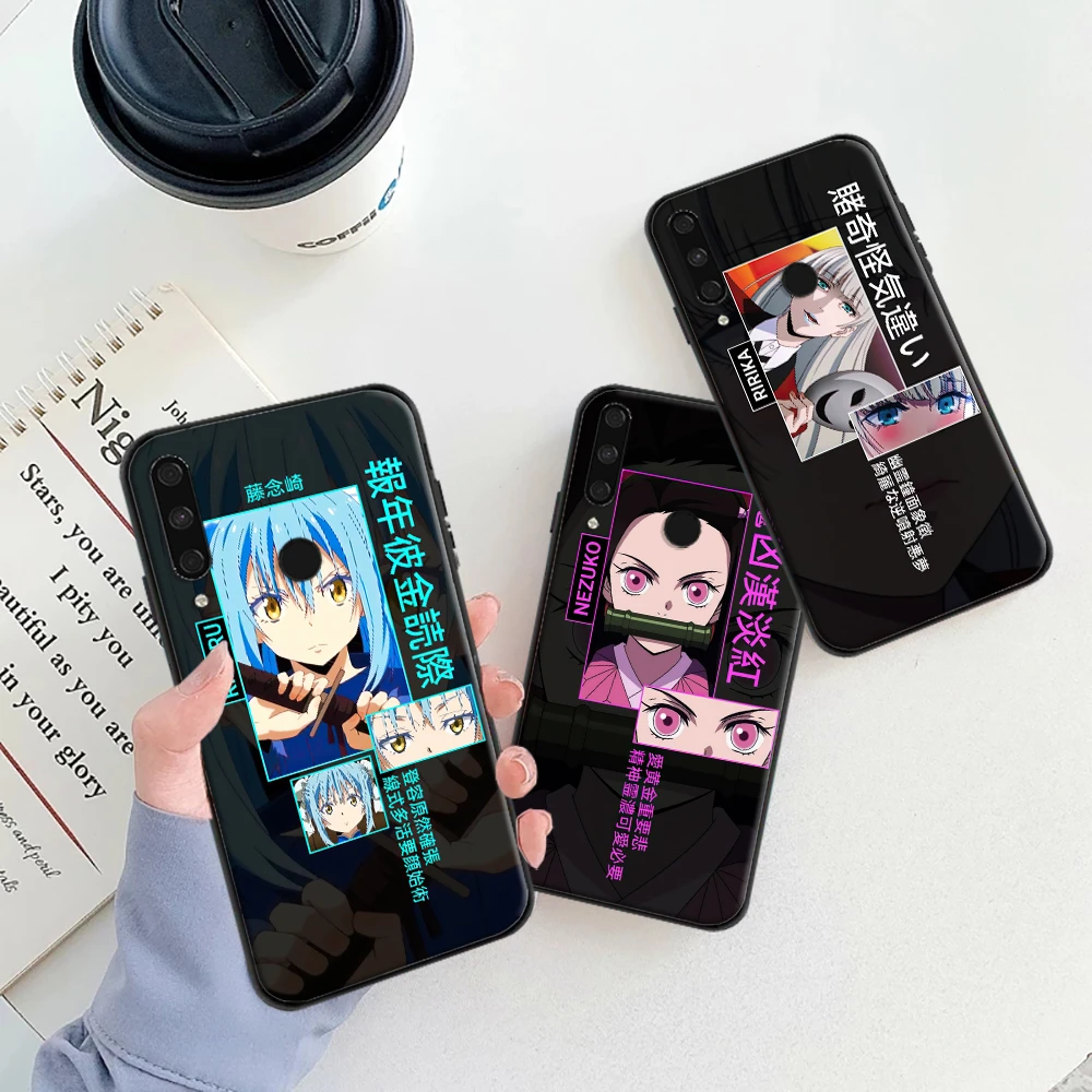 Japan Anime Demon Slayer Phone Case For Huawei Honor 7x 8x 9x 8c 9 V9 i V 10i V10 Funda Coque Soft Tpu Back Cover Mikey Phone Case Covers Aliexpress