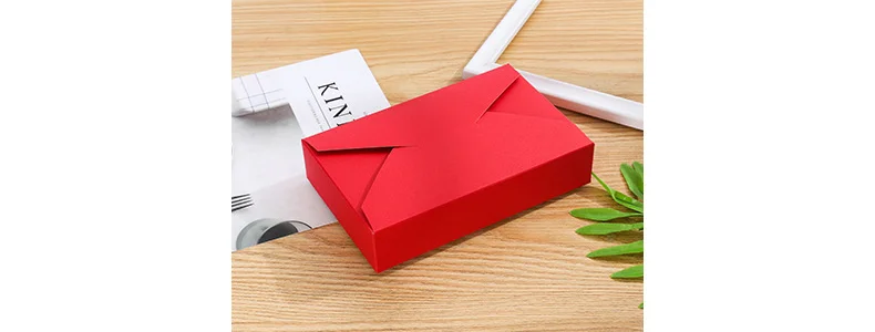 5/10pcs Kraft Paper Gift Box Red/White Candy Chocolate Packing Boxes DIY Handmade Cake Case Wedding Christmas Party Gift Package 5/10pcs Kraft Paper Gift Box Red/White Candy Chocolate Packing Boxes DIY Handmade Cake Case Wedding Christmas Party Gift Package