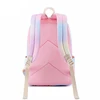 Child Girl Backpack Elementary Student Bag Rainbow Kids Bookbag Teen Girls School Bag with Lunchbox Pencil Case Waterproof 4