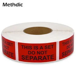 Methdic 1000pcs/roll set bundle waning label for packing and shipping