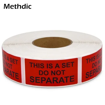 

Methdic 1000pcs/roll set bundle waning label for packing and shipping