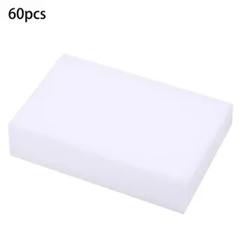 

60pcs Magic Cleaning Sponge Pad Stain Remover Stubborn Eraser Car Wash Cleaner