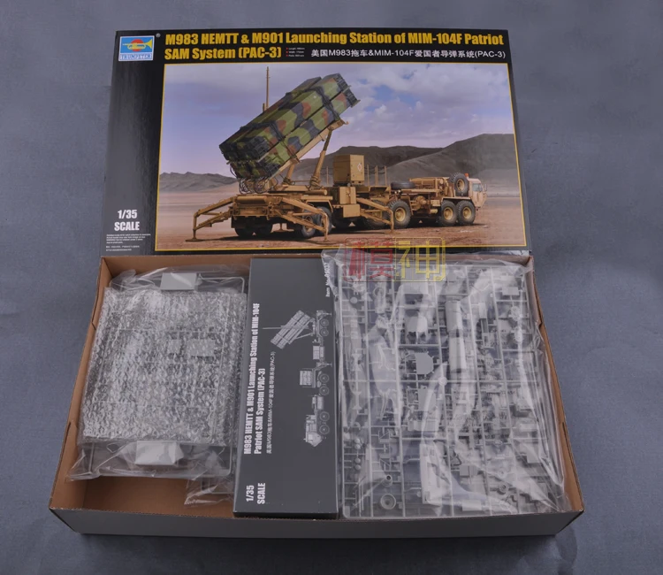 1:35 M983 трейлер и MIM 104F Патриот ракетная система (PAC 3) 1/35 пластиковый Собранный
