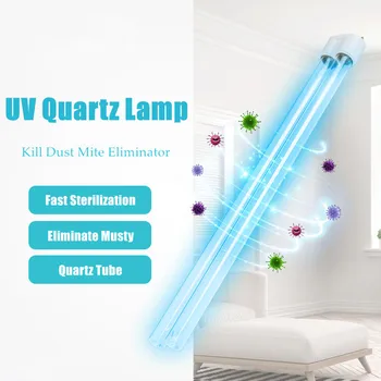 

UV Light Sterilizer Germicidal Lamp Ultraviolet Light Ozone Generator Disinfection Deodor Tube Kill Dust Mite Eliminator