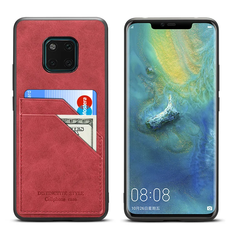 Чехол для телефона Huawei mate 20 30 Pro Роскошный Ретро из искусственной кожи чехол P30 P40 с