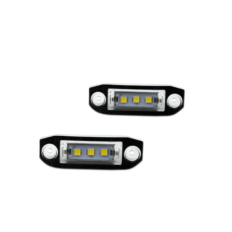

Для Volvo S80 XC90 S40 V60 XC60 S60 C70 V50 XC70 V70 LED Canbus 12 В 2 шт. ошибка номерного знака автомобиля подсветка