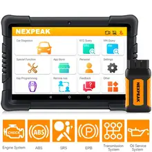 NEXPEAK Car Diagnostic Scanner K1 PRO OBD2 Test brake system  Automotive Laptop Diagnostic Tools Bluetooth Key Programming Tool