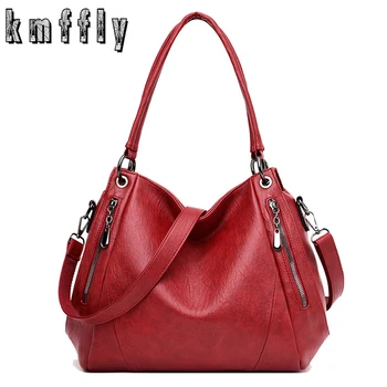 

New women handbag high capacity lady tote bag leather high quality ladies shoulder bag luxury messenger bags for women 2019