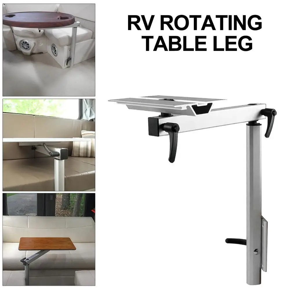 

Removable Adjustable RV Laptop Table Leg Rotatable For Sofa The Caravan Recreational Boat Camper Van Accessories Travel Trailer