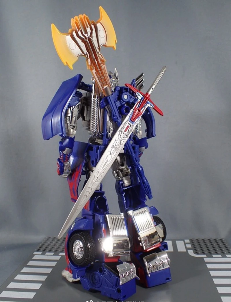 Трансформируемые игрушки фильм 5th Edition TLK-15 tlk15 L-Class Knight Optimus OP Post со специальным ПВХ персонажем модель игрушка для мальчиков