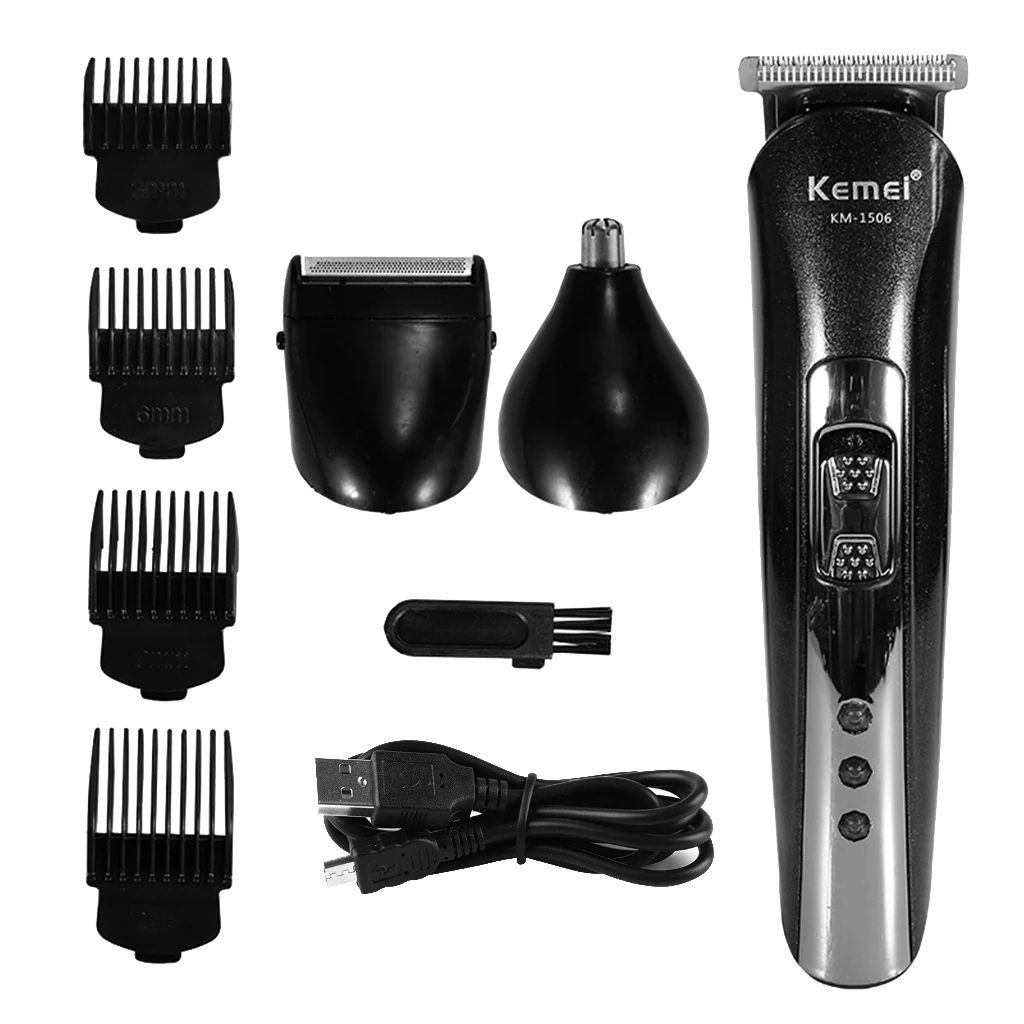 

3 in 1 Electric Hair Trimmer Clipper USB Hair Cutter Fast Charging Hair Men Trimmer Clipper Barbershop Home Use