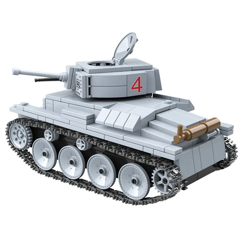 Оранжевый Мировая война 2 WW2 солдаты бронированный автомобиль Советская Россия KV2 Танк военный спецназ армия строительные блоки кирпичи детские игрушки подарок - Цвет: Оранжевый